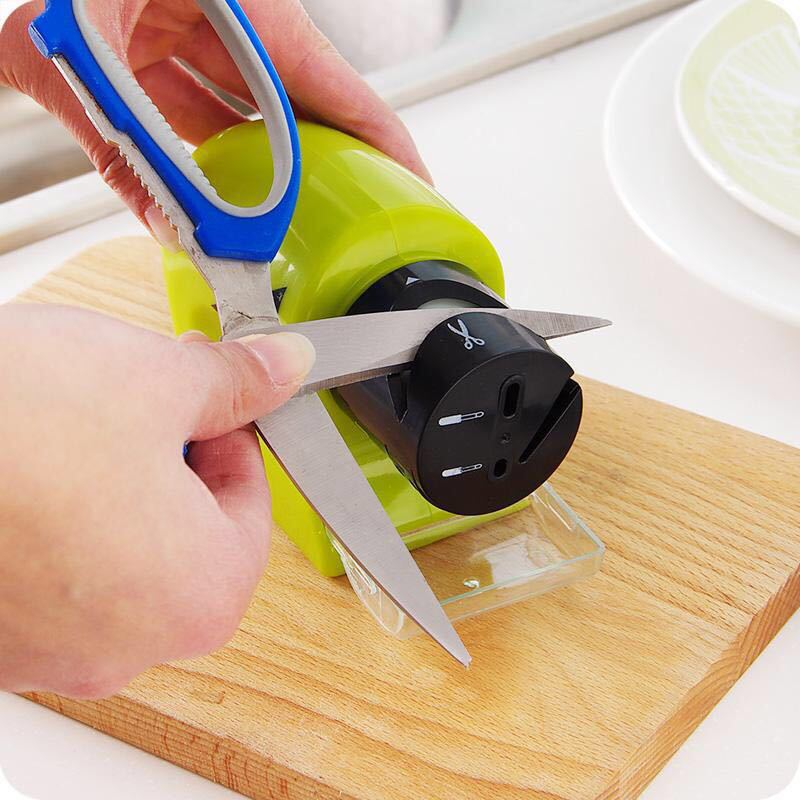 Knife Sharpener for Kitchen Blead Sharpening Motorized Sharpening Swift Knives Power Sharpener Precision Scissors Sharp Tool