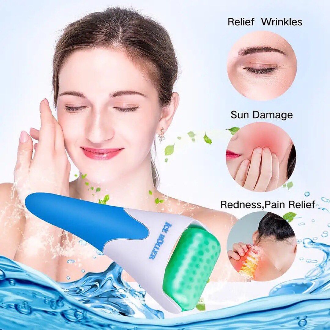 Face Roller Cool Ice Massager Skin Lifting Handheld Tool Facial Massage Anti Wrinkle Beauty Care Pain Relief Fatigue Tighten Massager