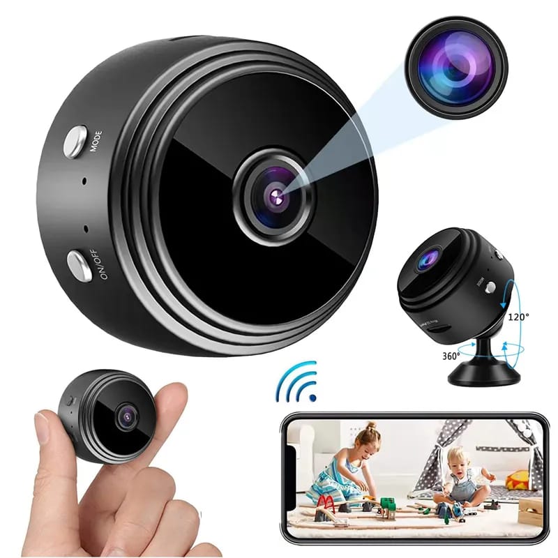 WiFi Mini Camera HD 1080p Wireless Video Recorder Voice Recorder Security Monitoring Camera Smart Home For Infants And Pets