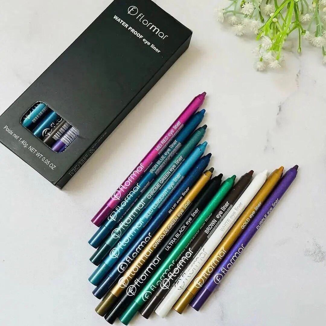 12pcs High Quality Waterproof Eyeliners