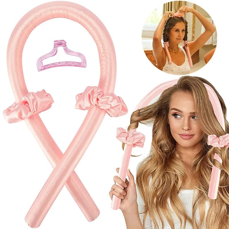 Easy Heatless Hair Curler