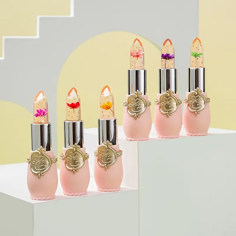 Cute Flower Lipstick Temperature Change Lipstick