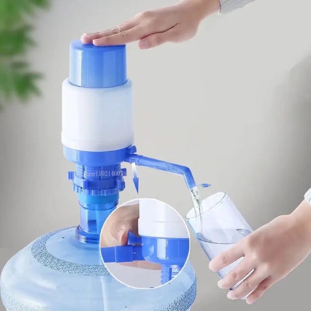 Manual Water Dispenser Portable Hand Press Dispenser Handle Water Pressure Device Universal Manual Drinking Water Pump