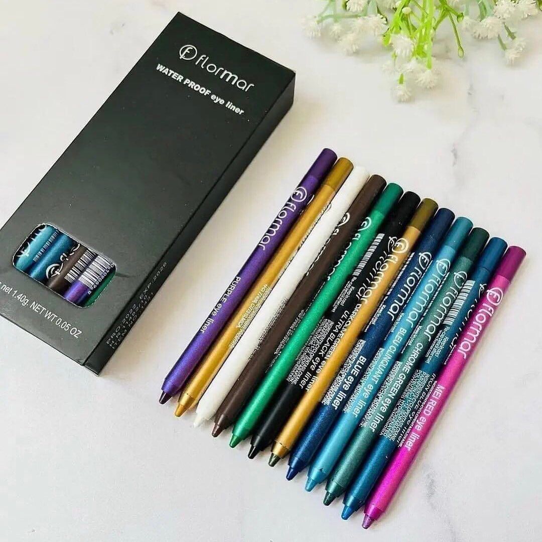 12pcs High Quality Waterproof Eyeliners