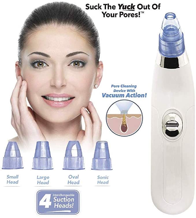 Derma Suction Pore Cleaning Device With Vacuum Action Face Pore Cleaner Facial Beauty Equipment