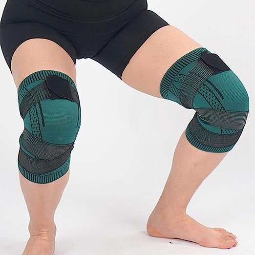 Knee Protector Belt Breathable Knee Support - Elastic Knee Pads Support Fitness Equipment, Basketball Volleyball Bandage