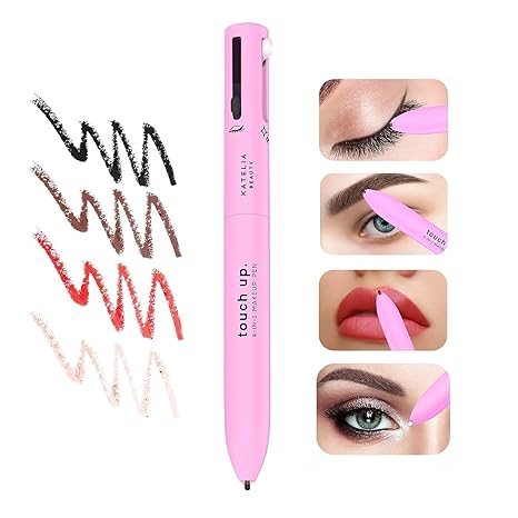 4-In-1 Make Up Pen Lip Liner Eye Liner Highlighter Brow Liner