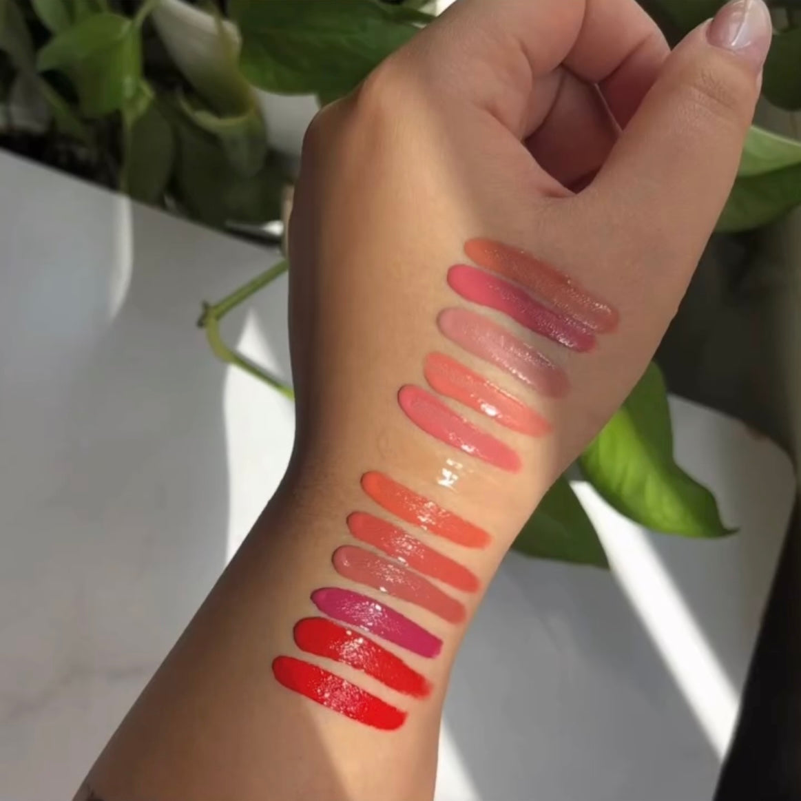 Dragon Ranee - 12pcs Creamy Velvet Matte Lip Gloss