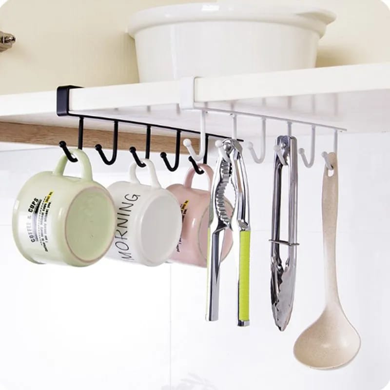 Iron Hook With No Marks Or Nails For Storing Pots Shovels Hanging Pieces Kitchen Utensils Storage Racks Hooks