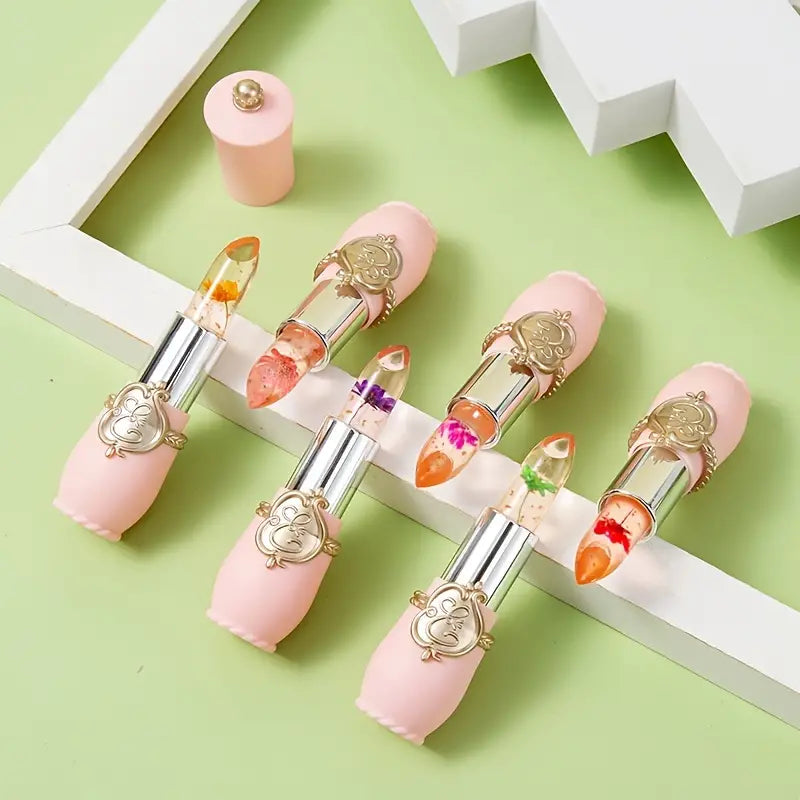 Cute Flower Lipstick Temperature Change Lipstick