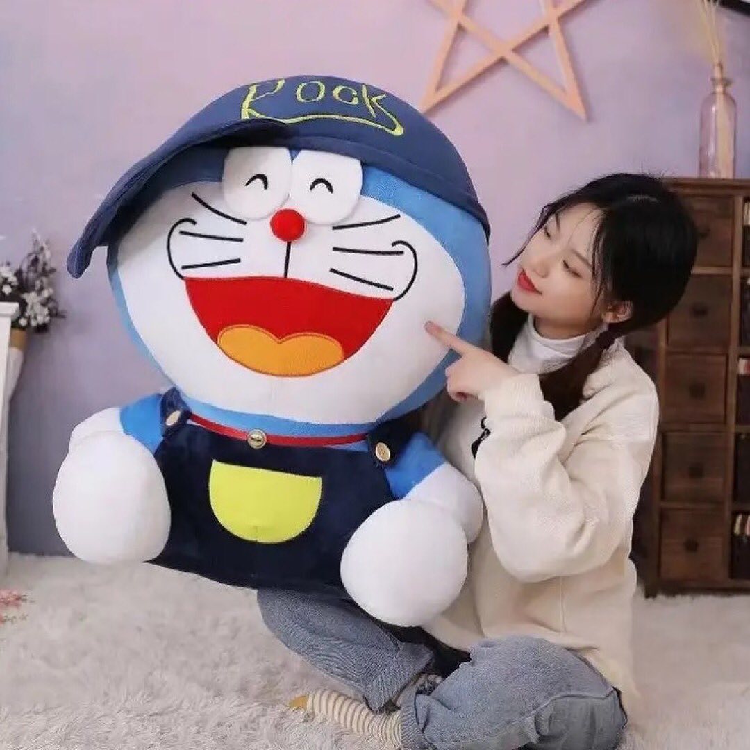 Doraemon Plush Toys Stuffed Cartoon Plush Peluches Grandes Soft Throw Pillow Toys For Children Birthday Gift