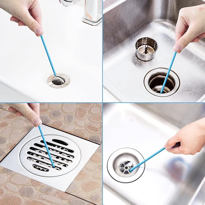 10pcs Sani Sticks Drain Sink Opener Sewer Decontamination Clean Stick, Odor-Free Remover For Home Kitchen Sink