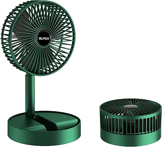 New Summer Rechargeable 3 Speed Adjustable Fan Multifunctional Telescopic Cooling Fan