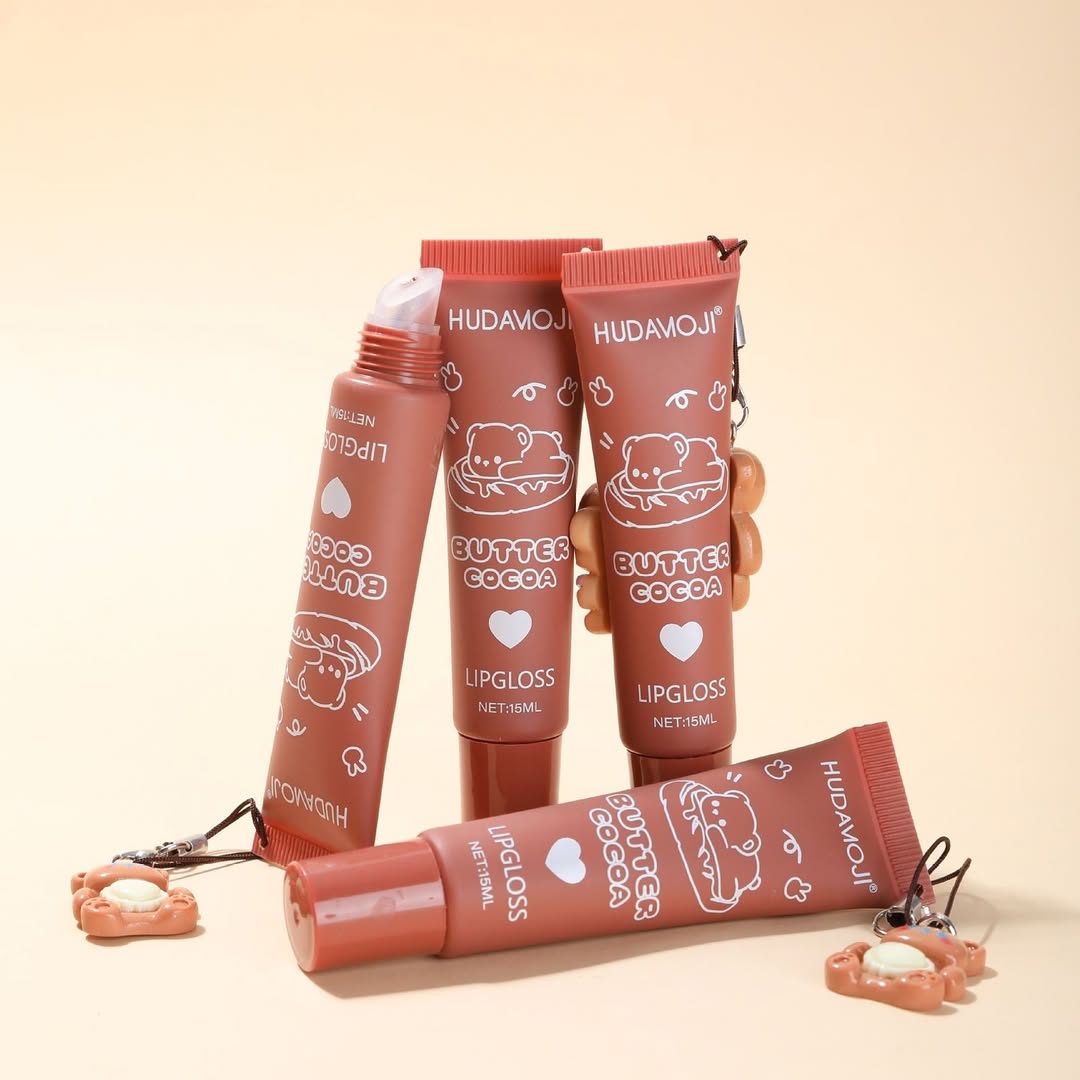 Hudamoji - 6pcs Cocoa Butter Matte Lip Gloss