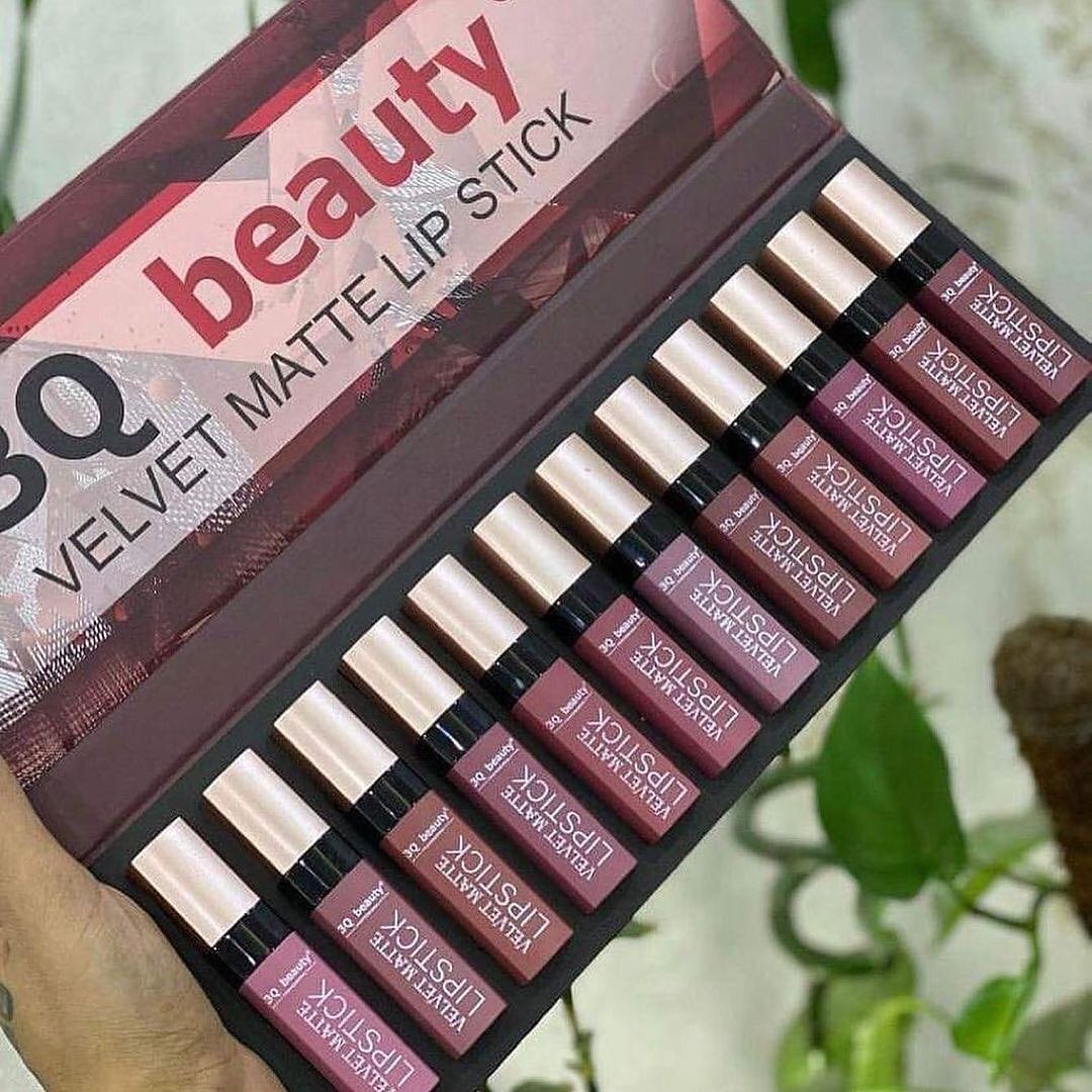 12pcs/set High Quality Velvet Matte Lipgloss