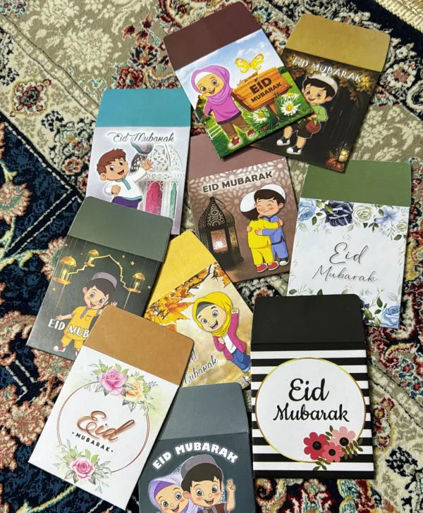 10pcs Cute Envelopes Money Envelopes For Eidi Distribution