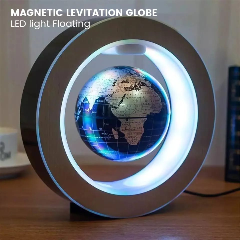 Floating Magnetic Levitation Globe LED World Map Novelty Ball Light Electronic Antigravity Lamp Home Decoration Creative Gifts