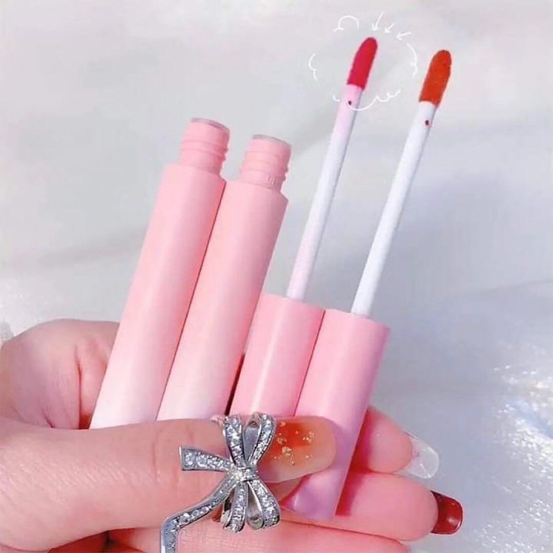 5pcs/set Velvet Matte Von Gee Lipstick Set Liquid Lip Gloss Waterproof Long Lasting Nude Lip Tint Beauty Korean Cosmetic