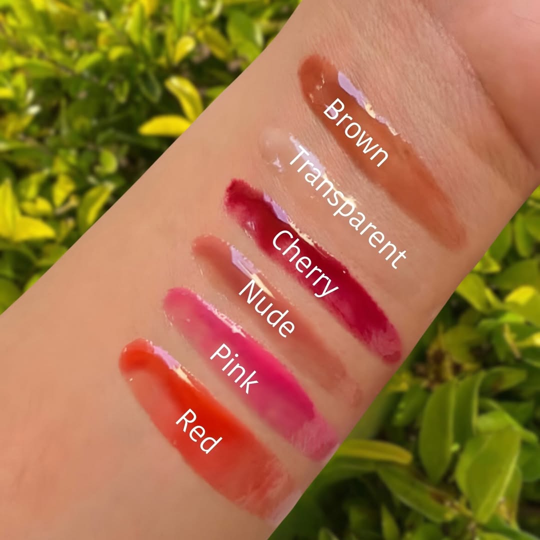 Hudamoji - 6pcs Crystal Jelly Pop Peptide Lip Gloss