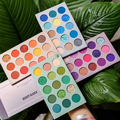 Folder Eyeshadow Palette 60 Colour 4in1 Eyeshadow Palette Shimmer, Glitter, Matte & Water Shades