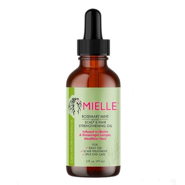 Mielle Organics Rosemary Mint Scalp & Hair Strengthening Oil for All Hair Types