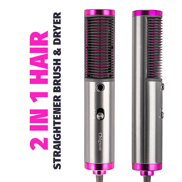 One Step - 3 in 1 Hair Blow Dryer Straightener & Comb