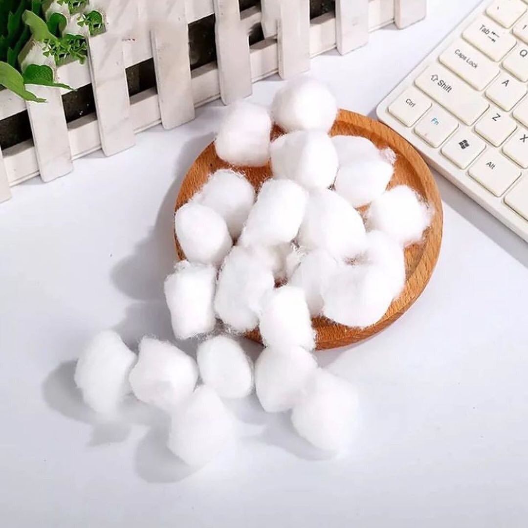 100pcs Cotton Balls Set New Nail Art Tool Nail Remover Cotton Ball Nail Polish Remover Photo Therapy Glue Nail Polish Glue Cotton Ball