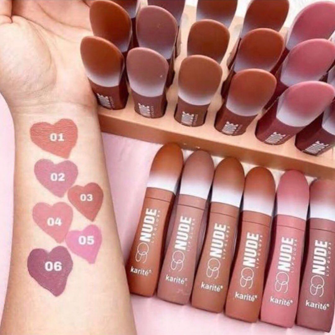 Nude Matte Velvet Lip Gloss Waterpoof Liquid Lipstick Sexy Matte Lip Gloss