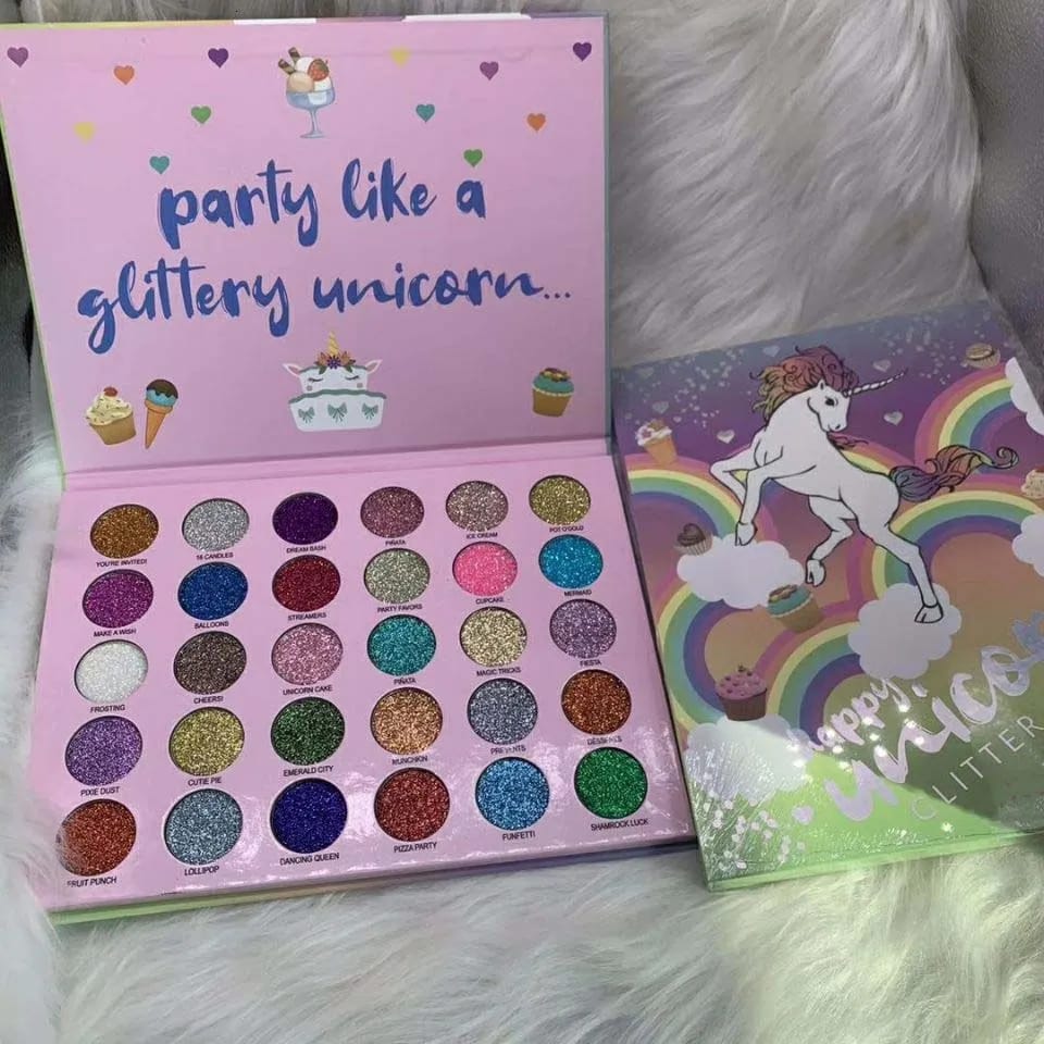 Unicorn Glitter Palette