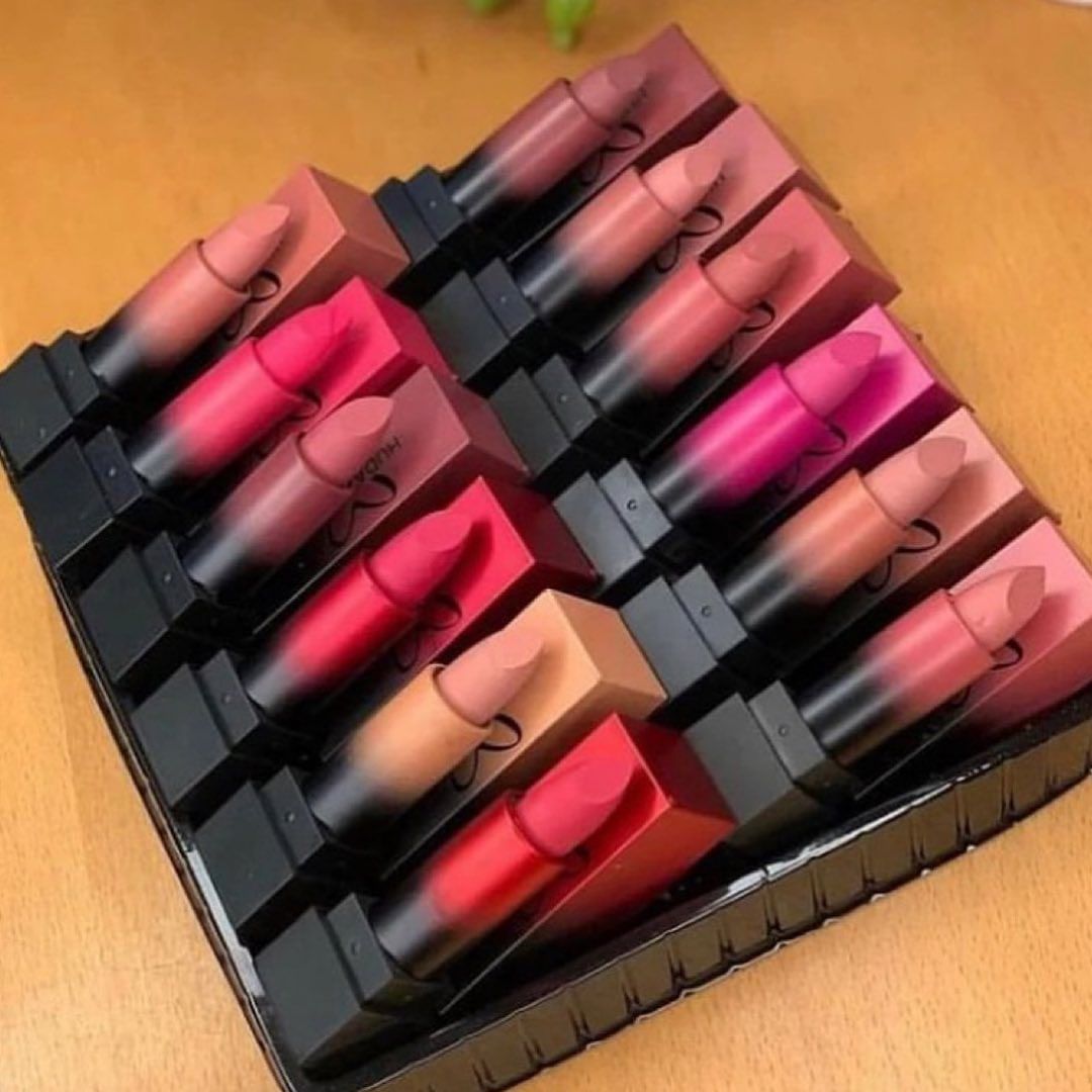 12pcs/set High Quality Matte Bullet Lipstick Set