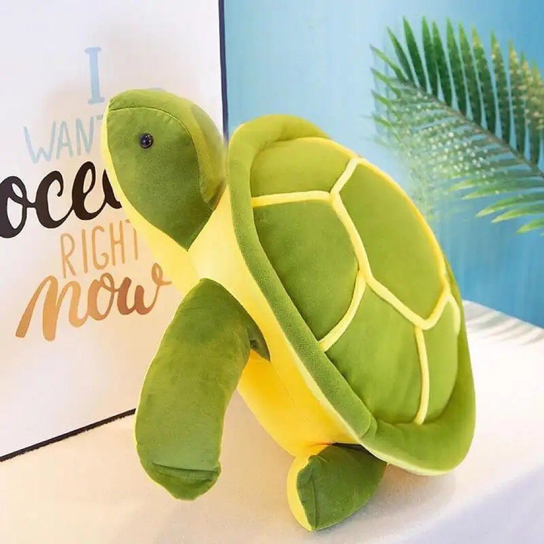 Soft Turtle Plush Toys Hugging Pillows Plushie Comfy Turtle Shaped Cushion Stuffed Animal Plush For Kids