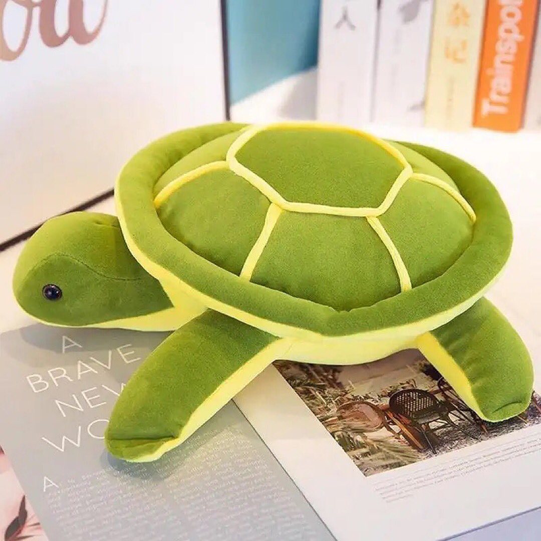 Soft Turtle Plush Toys Hugging Pillows Plushie Comfy Turtle Shaped Cushion Stuffed Animal Plush For Kids