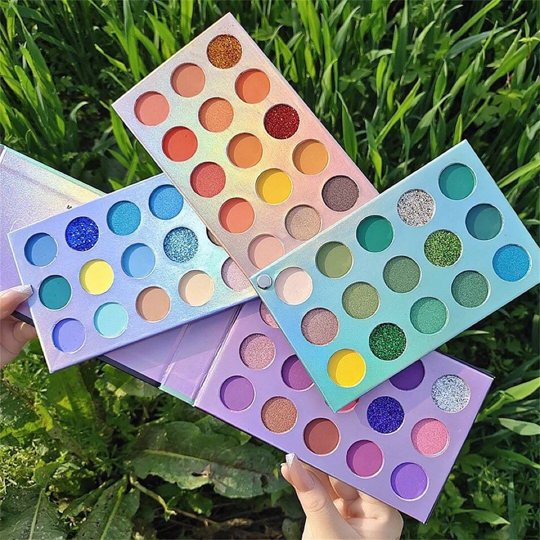 60 Colors Eyeshadow Palette Matte Shimmer Waterproof Long-lasting Eye Shadow Eyes Makeup Cosmetic Glitter Eyeshadow Palette