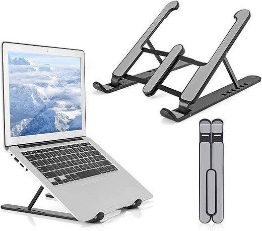 Adjustable Bracket Desktop Stand Stability Support For Mobile Phones, Laptop and Tablet Universal Foldable Phone Tablet Holder