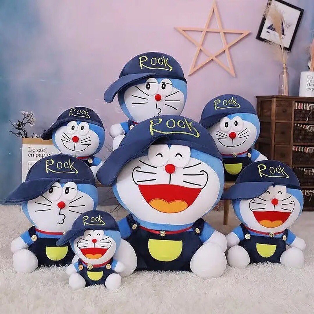 Doraemon Plush Toys Stuffed Cartoon Plush Peluches Grandes Soft Throw Pillow Toys For Children Birthday Gift