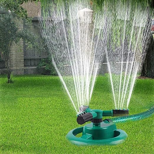 Sprinkler Nozzle 360 Degree Automatic Rotating Water Spray Garden Lawn Automatic Sprinkler Garden Watering Irrigation Supplies