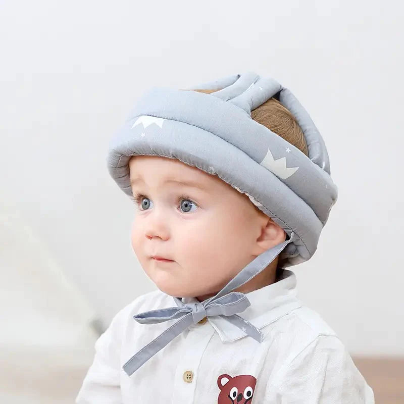 Baby Anti-fall Hat, Soft Baby Helmet Safety Hat Adjustable Breathable Baby Toddler Cap Children Learn To Walk Crash Cap