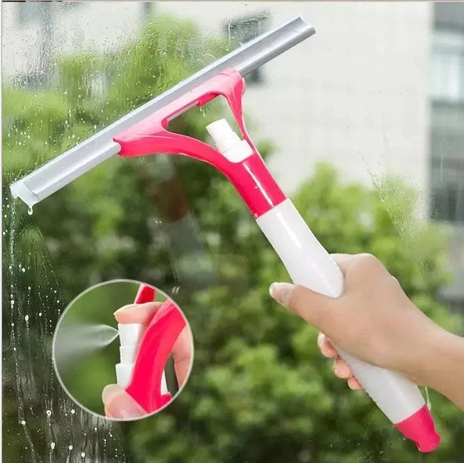 2 in1 Spray Window Cleaner Viper Multi-functional Glass Cleaner Glass Window Scraper