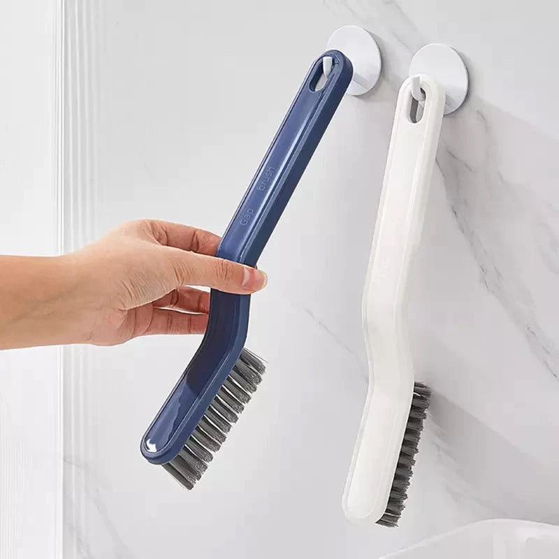 2-in-1Multipurpose Bathroom Tile Floor Gap Cleaning Brush Window Groove Brush Convenient Household Corner Cleaning Tools