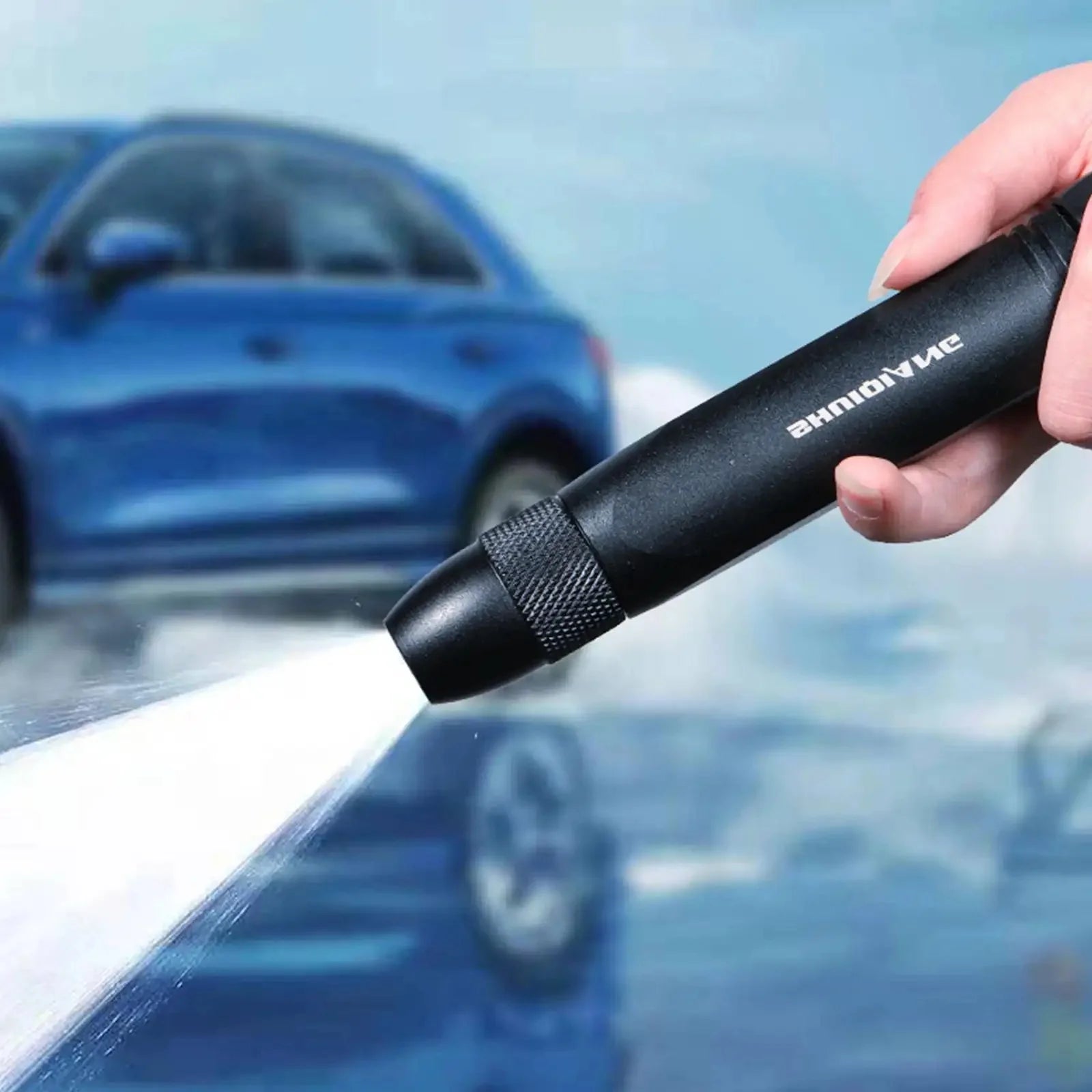 Adjustable High Pressure Squirt Water Gun, Aluminum Alloy Spray Nozzle, Spray Sprinkler High Pressure Direct Spray Garden Hose, Sprinkler System Pressure Washer, Car Wash Watering Gun Cleaning Tool