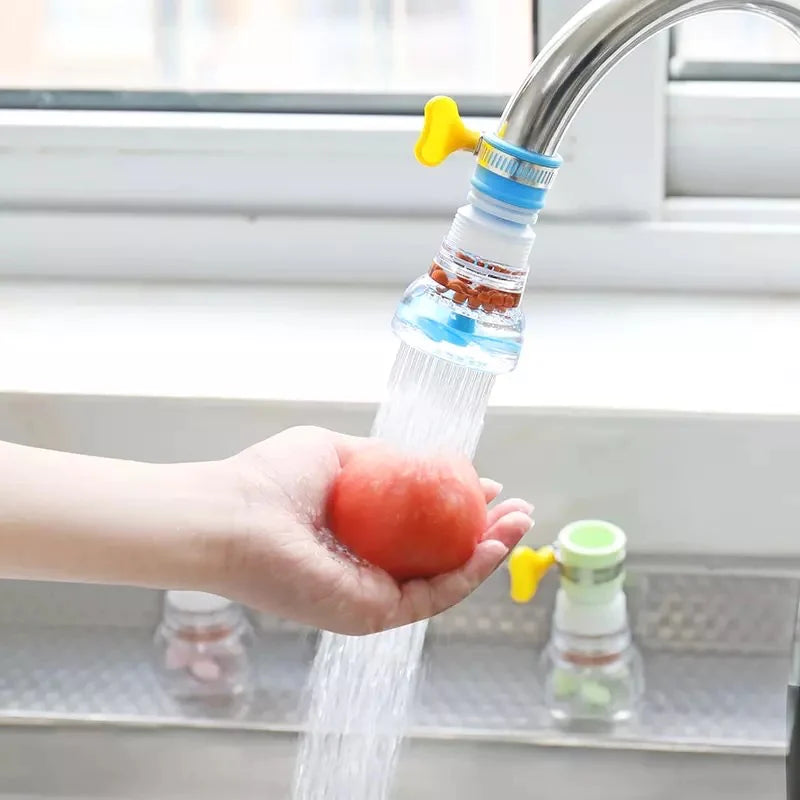 360 Rotation Faucet Kitchen Household Shower Tap Water Universal Connector Extender Rotary Water Purifier To Filter Water