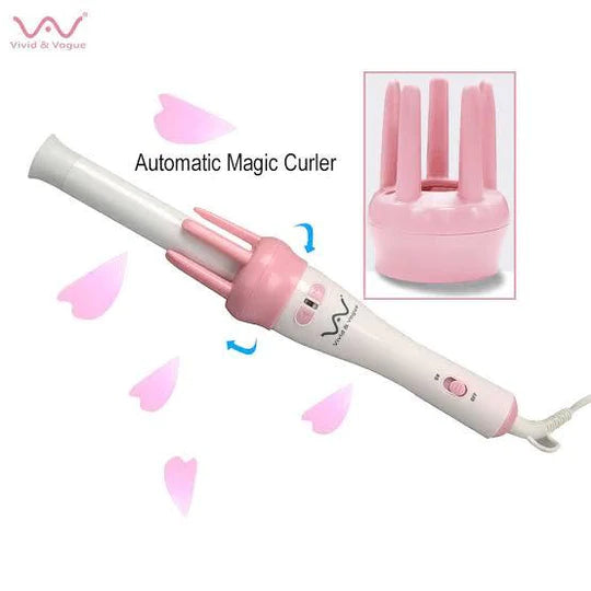 Automatic Electric Hair Straightener Hair Curler For Girls Pro Ceramic Automatic Hair Curler